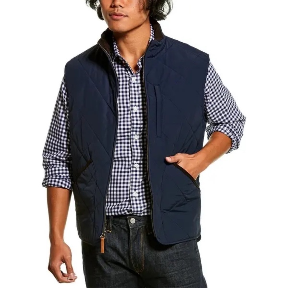 J. Crew Sussex Quilted Vest with PrimaLoft®